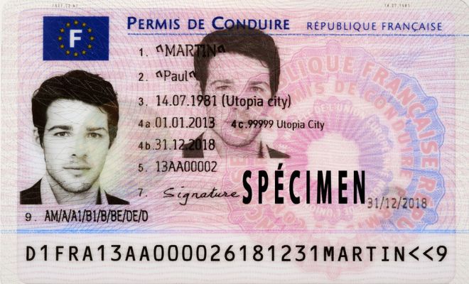French Driving License