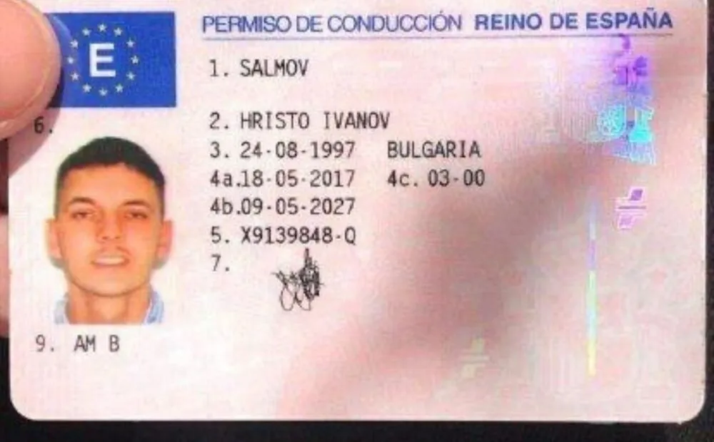 Spanish Driving License