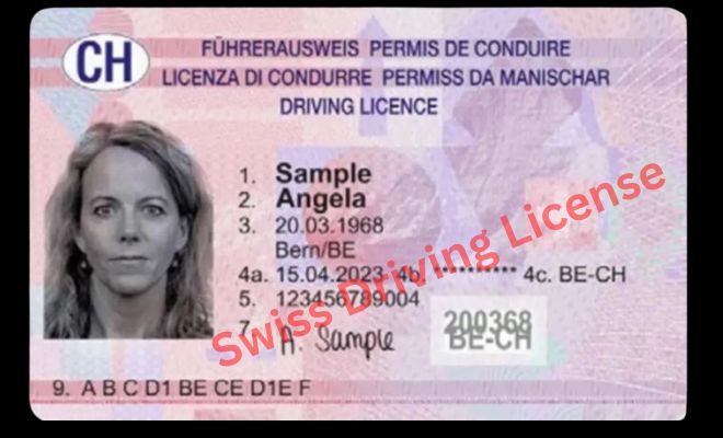Swiss Driving License